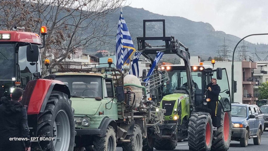 Κλιμακώνουν τις κινητοποιήσεις τους οι αγρότες του Πηλίου και της Μαγνησίας